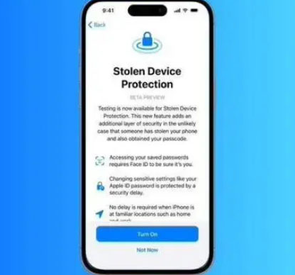 古城苹果授权维修店分享被盗设备保护功能开启方法 