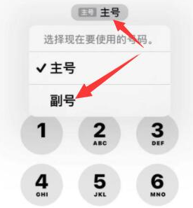 古城苹果14维修店分享iPhone 14 Pro Max使用副卡打电话的方法 