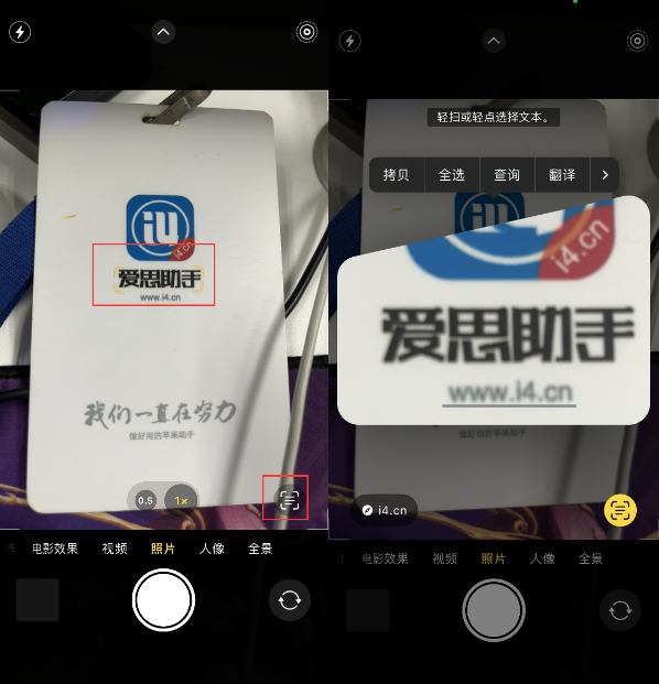 古城苹果手机维修分享升级iOS 16后如何通过相机翻译文本 