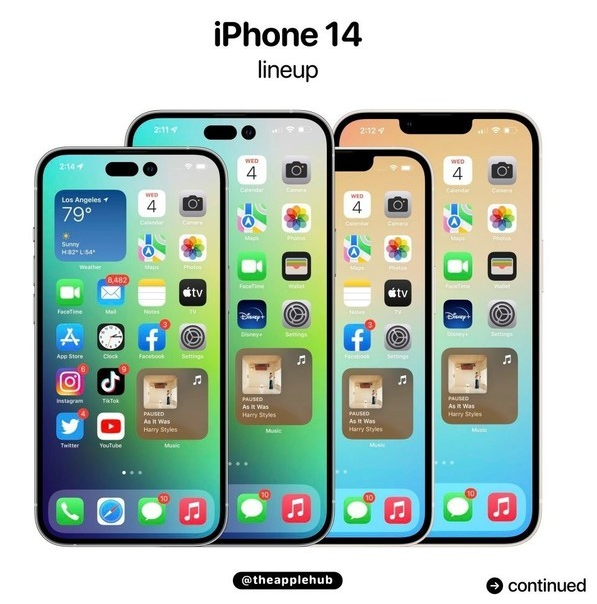 古城苹果14维修分享iPhone 14全家福 